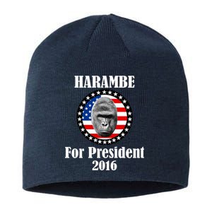 Harambe For President Sustainable Beanie