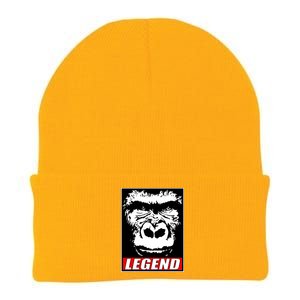 Harambe LEGEND Gorilla Poster RIP 2016 Knit Cap Winter Beanie