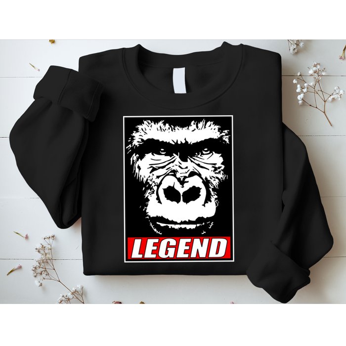 Harambe LEGEND Gorilla Poster RIP 2016 Sweatshirt