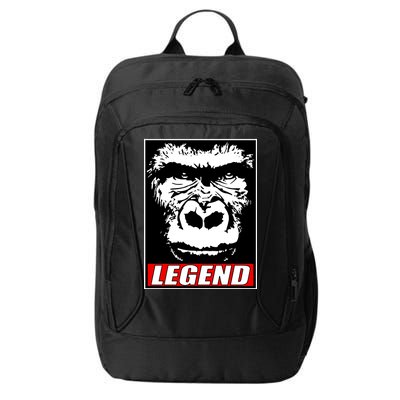 Harambe LEGEND Gorilla Poster RIP 2016 City Backpack