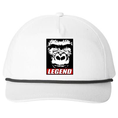 Harambe LEGEND Gorilla Poster RIP 2016 Snapback Five-Panel Rope Hat