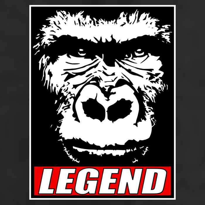 Harambe LEGEND Gorilla Poster RIP 2016 11oz C Handle Ceramic Mug
