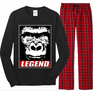 Harambe LEGEND Gorilla Poster RIP 2016 Long Sleeve Pajama Set