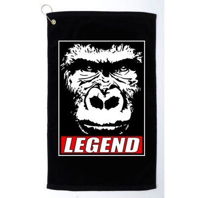 Harambe LEGEND Gorilla Poster RIP 2016 Golf Towel
