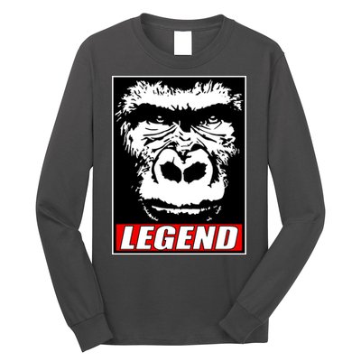 Harambe LEGEND Gorilla Poster RIP 2016 Long Sleeve Shirt