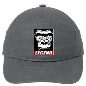 Harambe LEGEND Gorilla Poster RIP 2016 7-Panel Snapback Hat