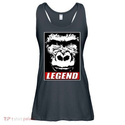 Harambe LEGEND Gorilla Poster RIP 2016 Ladies Essential Flowy Tank