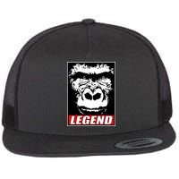 Harambe LEGEND Gorilla Poster RIP 2016 Flatbill Hat