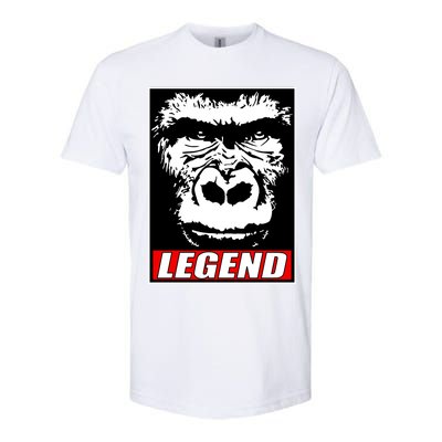 Harambe LEGEND Gorilla Poster RIP 2016 Softstyle® CVC T-Shirt