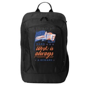 Hard Work Labor Day City Backpack