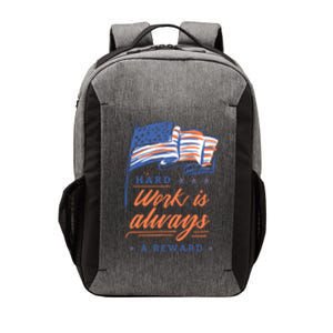 Hard Work Labor Day Vector Backpack