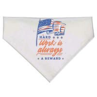 Hard Work Labor Day USA-Made Doggie Bandana