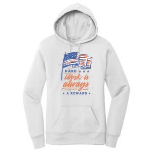 Hard Work Labor Day Women's Pullover Hoodie