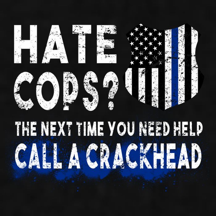 Hare Cops? Need Help Call A Crackhead Ladies PosiCharge Tri-Blend Wicking Tank