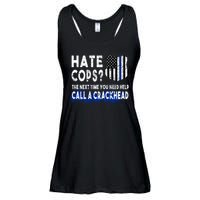 Hare Cops? Need Help Call A Crackhead Ladies Essential Flowy Tank