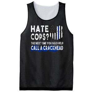 Hare Cops? Need Help Call A Crackhead Mesh Reversible Basketball Jersey Tank