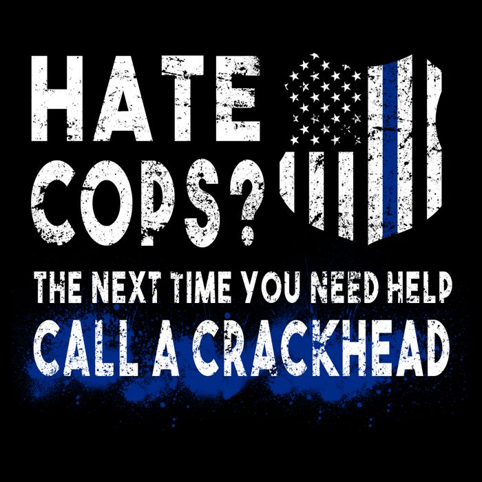 Hare Cops? Need Help Call A Crackhead Poster
