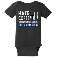 Hare Cops? Need Help Call A Crackhead Baby Bodysuit
