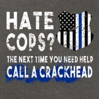 Hare Cops? Need Help Call A Crackhead Cotton Canvas Backpack