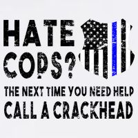Hare Cops? Need Help Call A Crackhead Garment-Dyed Sweatshirt