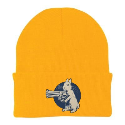 Hare Trigger Gangster Bunny Knit Cap Winter Beanie