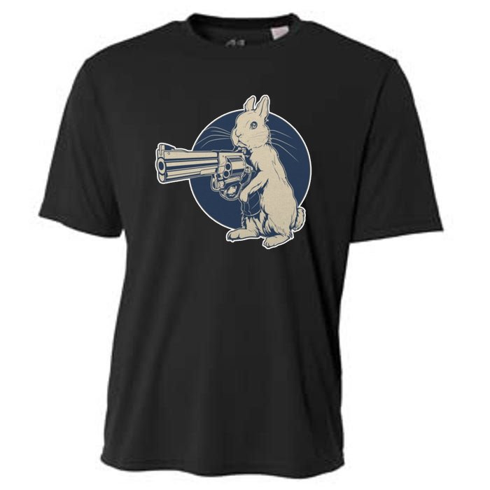 Hare Trigger Gangster Bunny Cooling Performance Crew T-Shirt