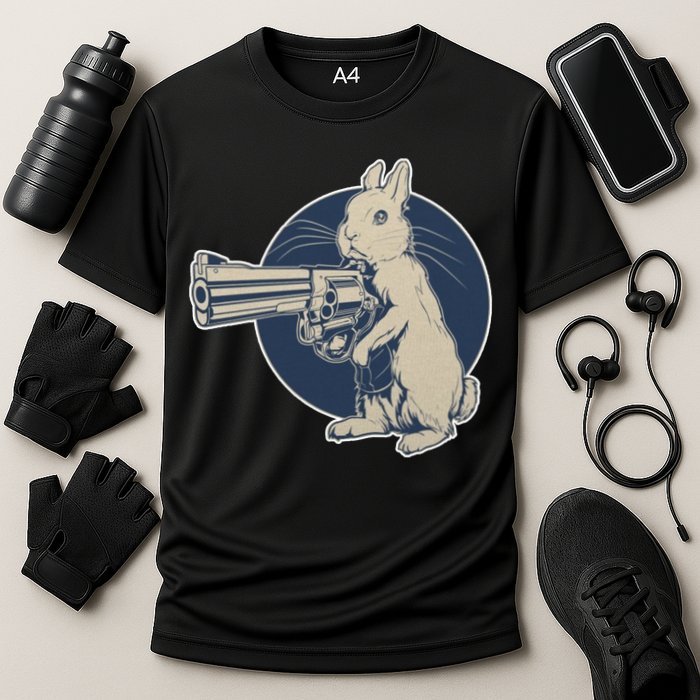 Hare Trigger Gangster Bunny Performance Shirt