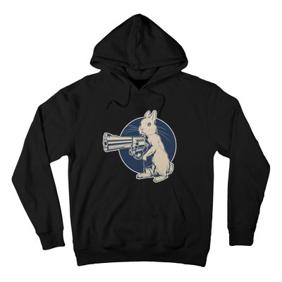 Hare Trigger Gangster Bunny Hoodie