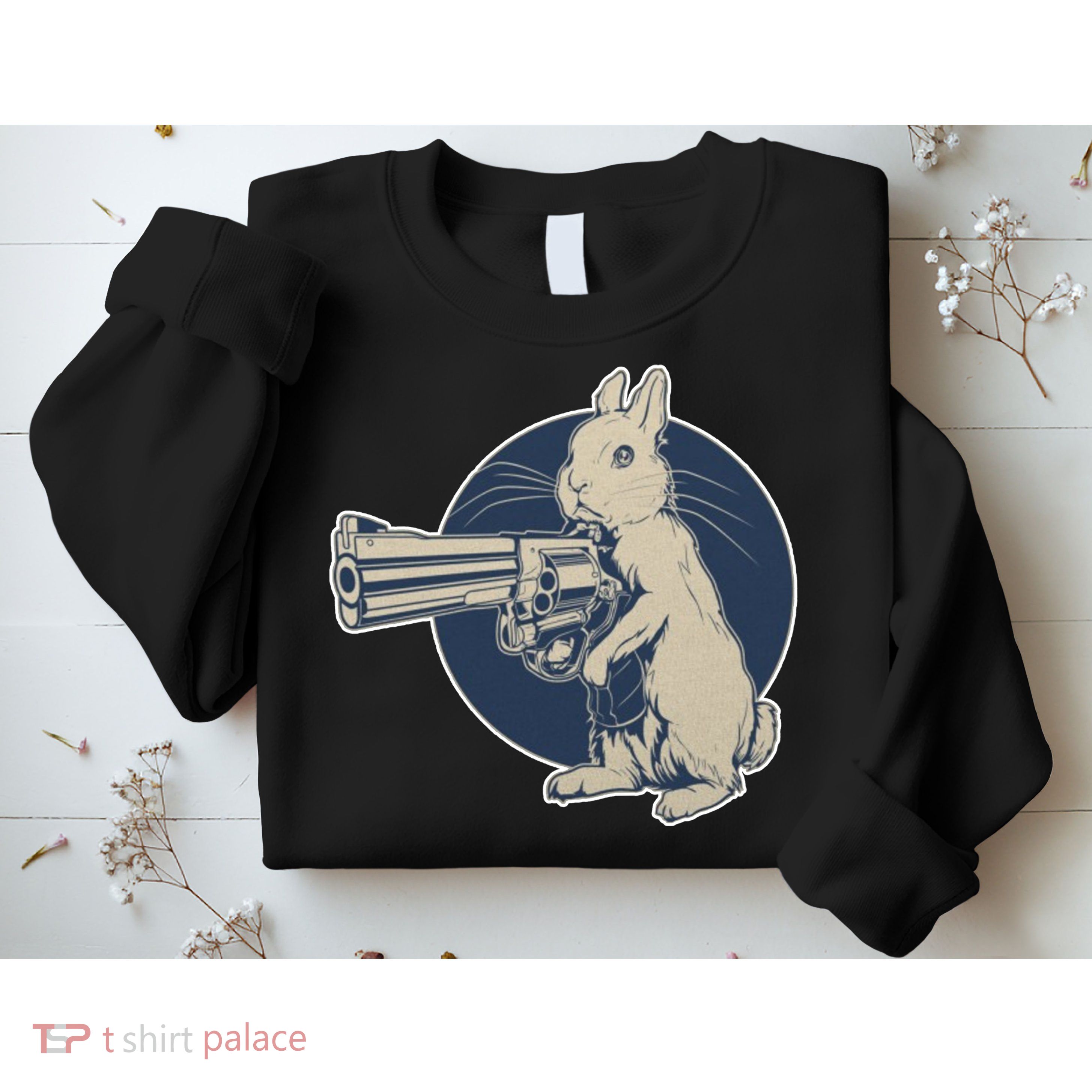 Hare Trigger Gangster Bunny Sweatshirt