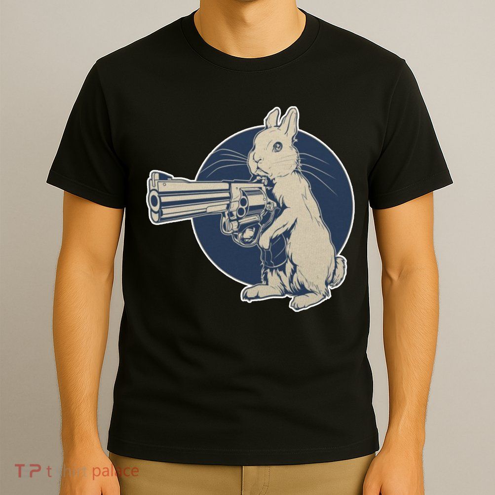 Hare Trigger Gangster Bunny T-Shirt