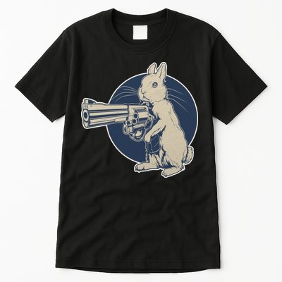Hare Trigger Gangster Bunny Tall T-Shirt