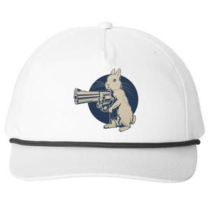 Hare Trigger Gangster Bunny Snapback Five-Panel Rope Hat