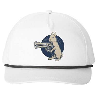 Hare Trigger Gangster Bunny Snapback Five-Panel Rope Hat