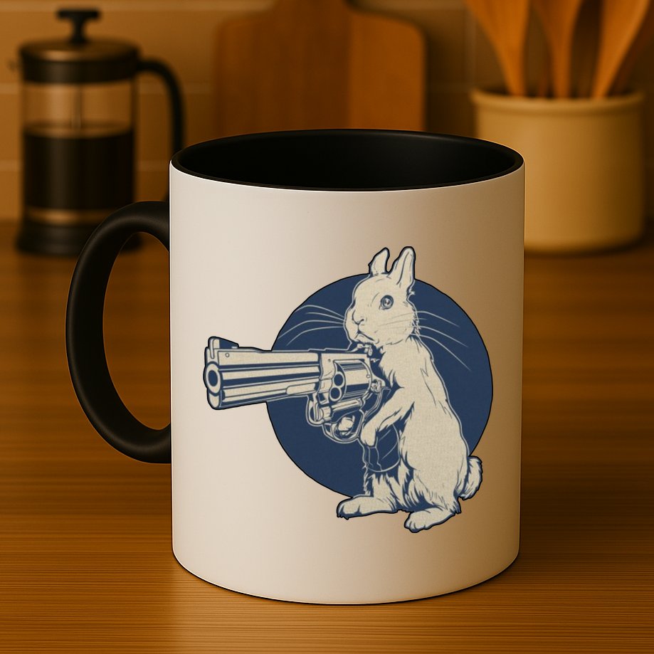 Hare Trigger Gangster Bunny Mug