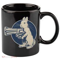 Hare Trigger Gangster Bunny 11oz C Handle Ceramic Mug
