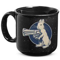 Hare Trigger Gangster Bunny 15oz Campfire Ceramic Mug