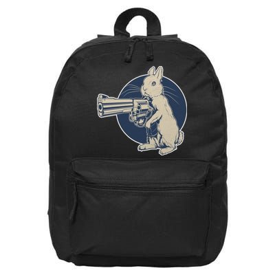 Hare Trigger Gangster Bunny 16 in Basic Backpack
