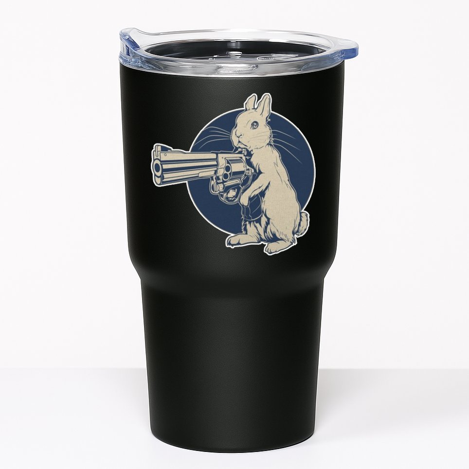 Hare Trigger Gangster Bunny Tumbler
