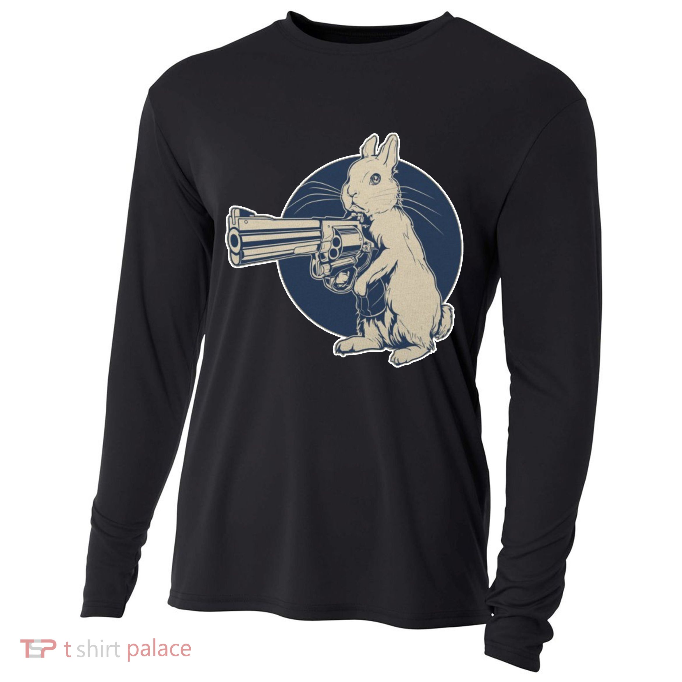 Hare Trigger Gangster Bunny Cooling Performance Long Sleeve Crew