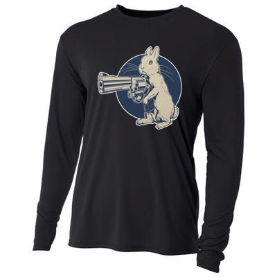 Hare Trigger Gangster Bunny Cooling Performance Long Sleeve Crew