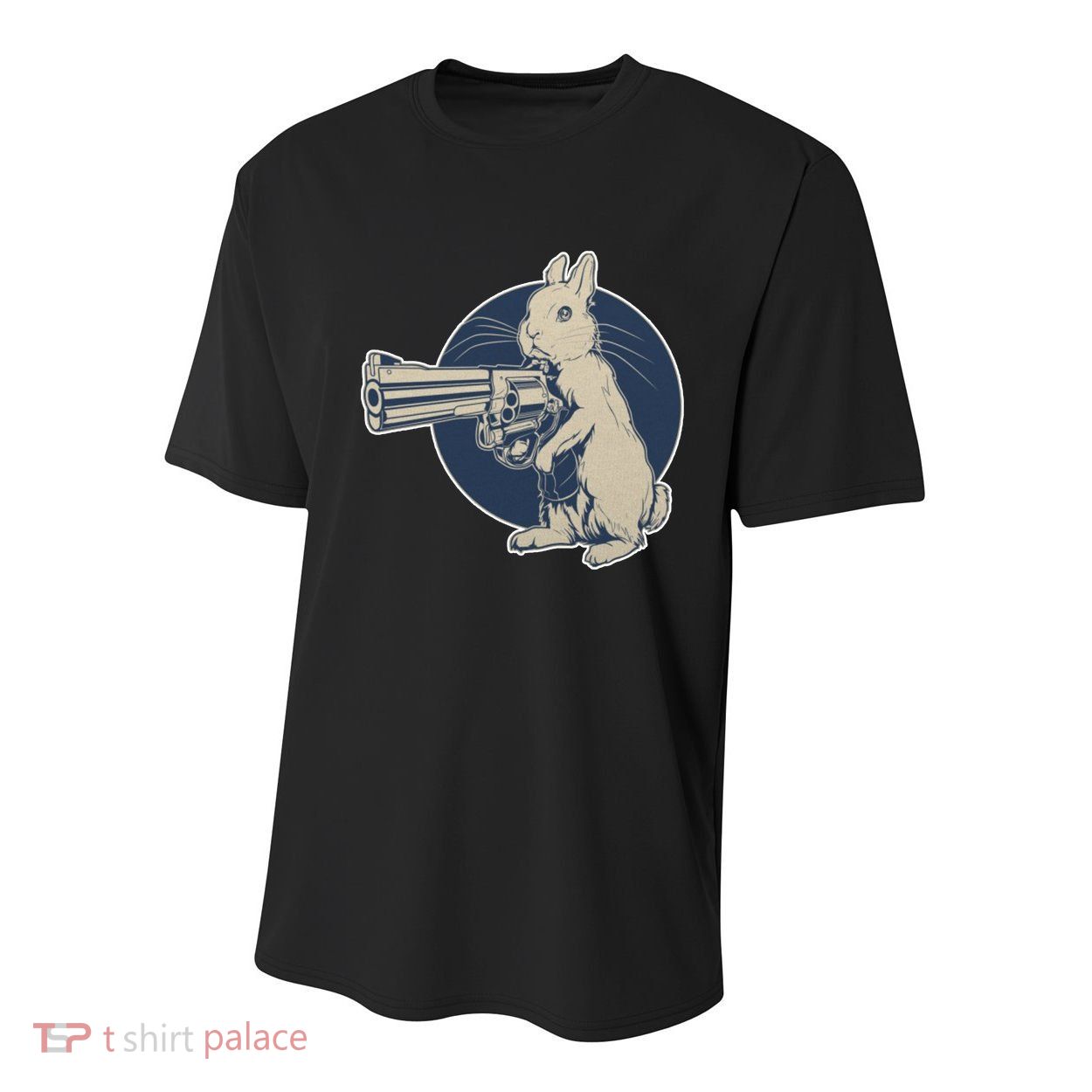 Hare Trigger Gangster Bunny Youth Performance Sprint T-Shirt