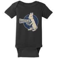 Hare Trigger Gangster Bunny Baby Bodysuit