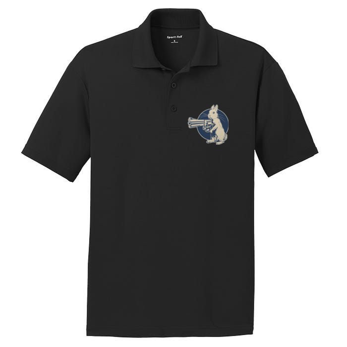 Hare Trigger Gangster Bunny PosiCharge RacerMesh Polo