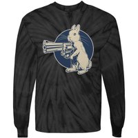 Hare Trigger Gangster Bunny Tie-Dye Long Sleeve Shirt