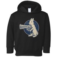 Hare Trigger Gangster Bunny Toddler Hoodie