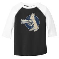 Hare Trigger Gangster Bunny Toddler Fine Jersey T-Shirt