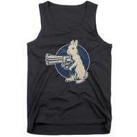 Hare Trigger Gangster Bunny Tank Top