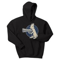 Hare Trigger Gangster Bunny Kids Hoodie