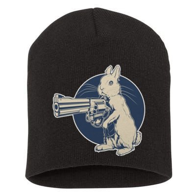 Hare Trigger Gangster Bunny Short Acrylic Beanie