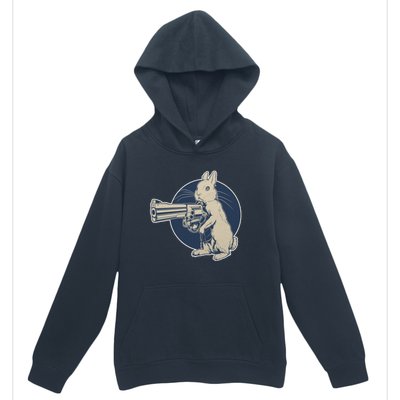 Hare Trigger Gangster Bunny Urban Pullover Hoodie